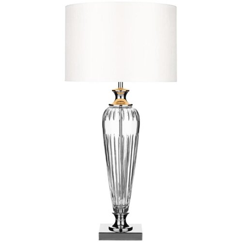  D&amp;auml;r Lighting HIN4208 - Stona lampa HINTON 1xE27/60W/230V bela/sjajni hrom Slike