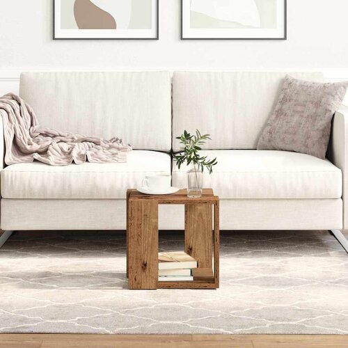  Kava Stol Staro drvo 32 x 32 x 30 cm Konstruirano drvo Cene