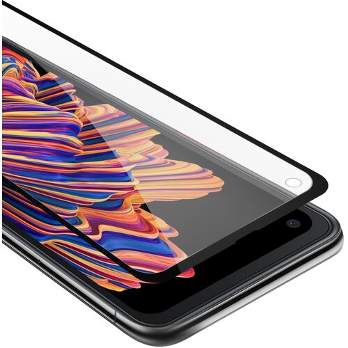 Cadorabo Oklepni film Full Screar, združljiv s Samsungom - za&amp;scaron;čitnim filmom v prozornem s črno -kaljenim za&amp;scaron;čitnim steklom v 9H trdoti s 3D dotikom, (20607588) Slike