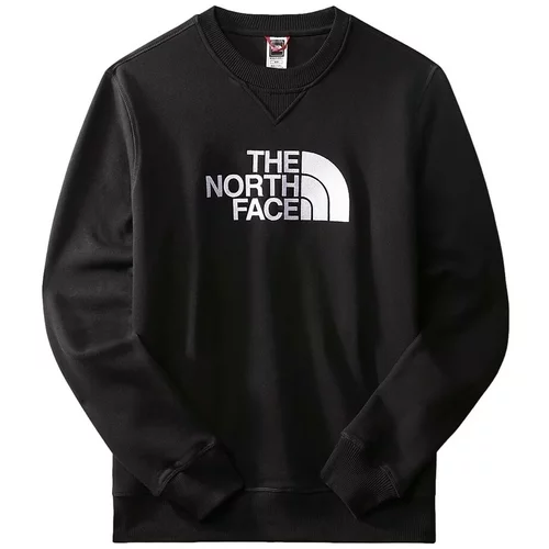 The North Face Puloverji Drew Peak Sweatshirt - Black Črna