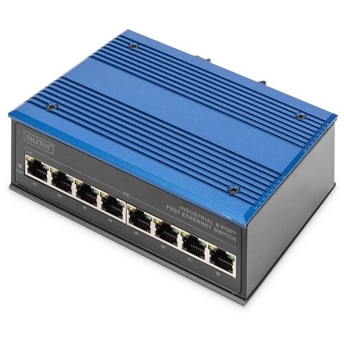 Digitus ASSMANN Electronic DN-650106 network switch Fast Ethernet (10 /100) Black, Blue Cijene