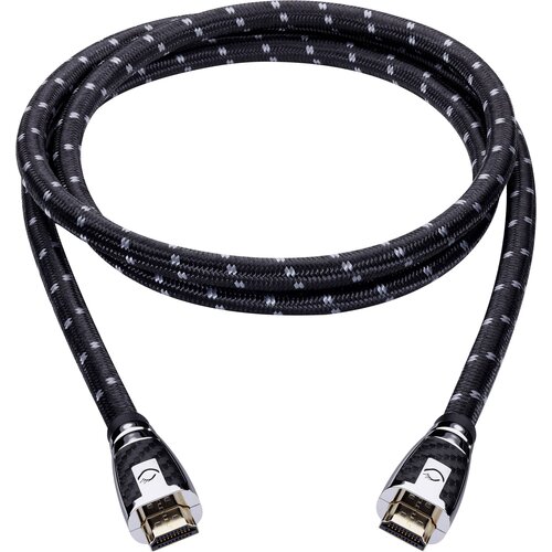 Oehlbach HDMI priključni kabel 20.00 m črna\, siva XXL&amp;reg; Carb Connect MKII, (20416829) Slike