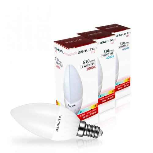 Asalite LED sijalka E14 6W 3000K 510lm Cene