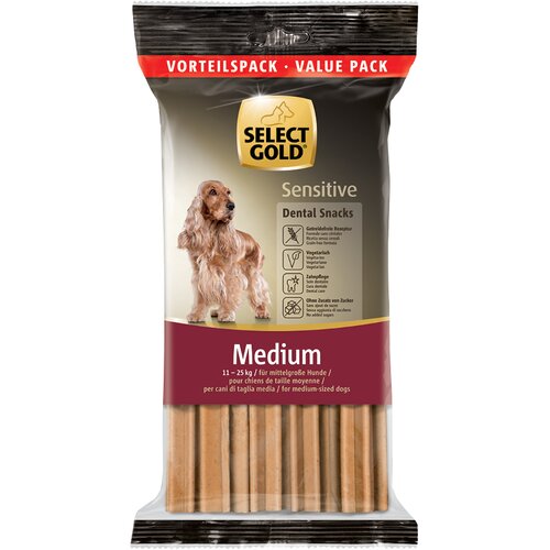 Select Gold Sensitive Dental Snacks Medium za srednje velike pse 504g Cene