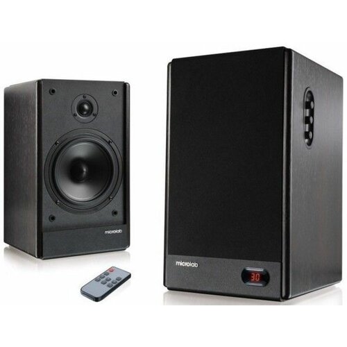 Microlab Multimedia - Speaker Solo 6C (Stereo/ 100W/ 55Hz-20kHz/ RoHS/ Wood/ w/new cables and panel) Cene