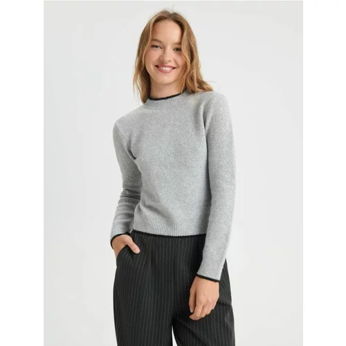 Sinsay ženski džemper od mekanog žerseja 7459J-09X