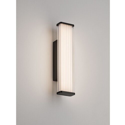 Nova Luce Mat crna metalna LED zidna lampa Misty &amp;ndash; Slike