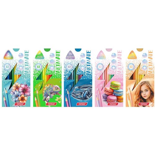Target trokutaste bojice Artmate set 5x12 28780 Slike