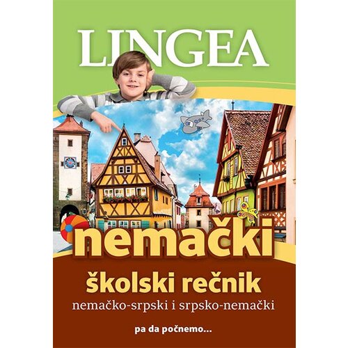 Lingea Grupa autora - Nemačko-srpski i srpsko-nemački &amp;scaron;kolski rečnik Slike