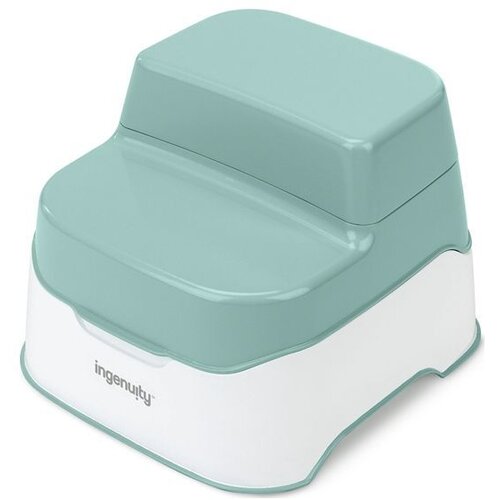 Kids II ingenuity 3-u-1 sistem - nosa potty/steper/adapter - white/mint 12m+ ( SKU17143 ) Cene