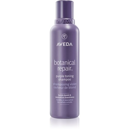 Aveda Botanical Repair&amp;trade; Purpe Toning Shampoo vijoličen toniran &amp;scaron;ampon za po&amp;scaron;kodovane lase 200 ml Slike