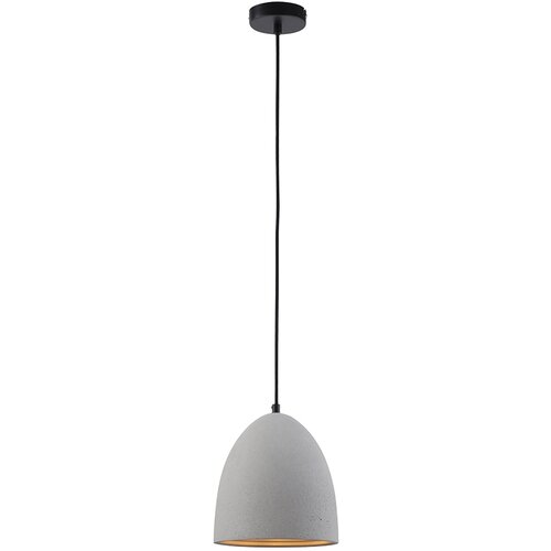 PAUL NEUHAUS Moderne hanglamp zwart met grijs beton - Eton Cene