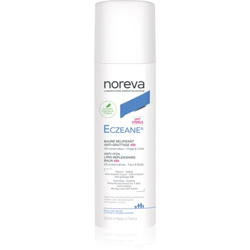 Noreva Eczeane Anti-Itch Lipid-Replenishing Balm 48H pomirjajoči balzam za suho do atopijsko kožo 100 ml