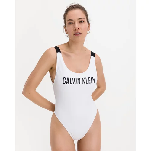 Calvin Klein Enodelne kopalke Bela
