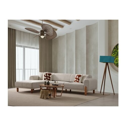 Atelier Del Sofa ugaona garnitura lyke left cream Cene