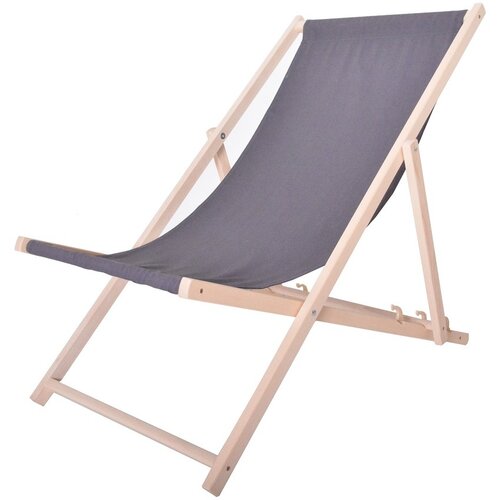 Vrtni ležalniki in počivalniki Leseni ležalnik Bahama GRAFIT Slike