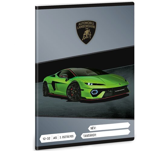 Ars Una Lamborghini Temerario A/5 linirana bilježnica za 3. razred 12-32 Cijene