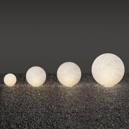 Ideal Lux - Spolja&amp;scaron;nja lampa DORIS 1xE27/60W/230V prečnik 58 cm IP44 siva Slike