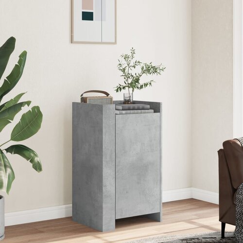 vidaXL Komoda betonsko siva 45x35x75 cm inženirski les Cene