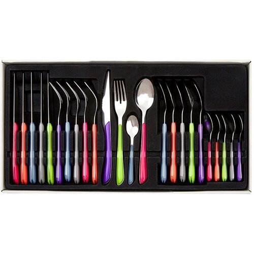 Premier Housewares Set od 24 komada šarenog pribora za jelo Zuma Cijene