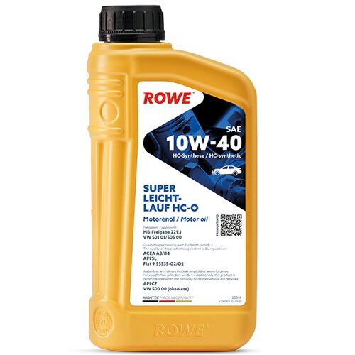 Rowe hightec super leichtlauf motorno ulje 10W40 1L Slike
