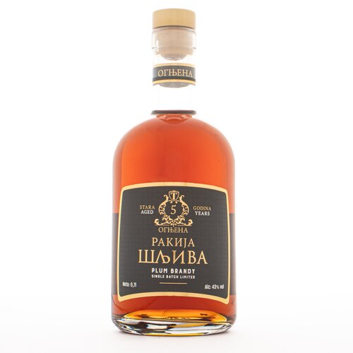 Ognjena Rakija, Šljiva, 5 godina, 0.7 l Cene
