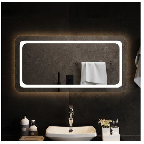  LED kopalniško ogledalo 100x50 cm Cene
