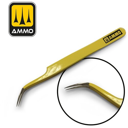 AMMO by MIG Jimenez curved tweezers (zakrivljena pinceta za modelarstvo) Cene
