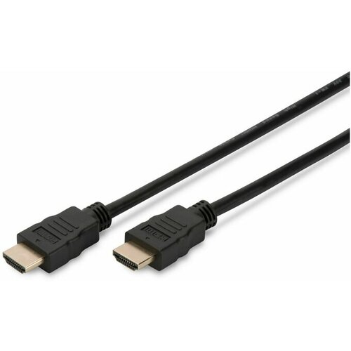 Assmann HS HDMI priključni kabel [1x HDMI-utikač <=> 1x HDMI-utikač] 2m, crn, AK Cene