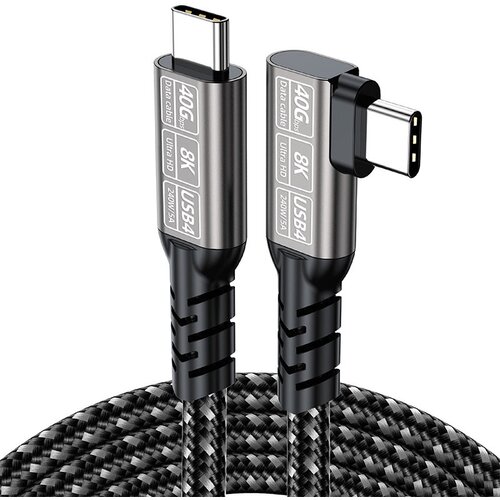 INF Upognjen USB4 kabel: 40Gbps hitri prenos, 8K video, 240W polnjenje 1 m, (5000276726) Cene