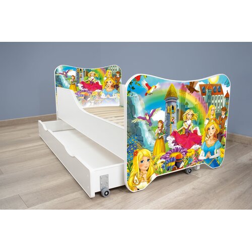 Happy Kitty dečiji krevet 160x80cm happy kitty + fioka - princesses Cene