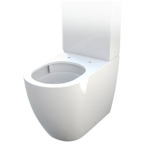 CAMARGUE Los Angeles Stajaća WC školjka 2.0 (Bez ruba, Bez posebne glazure, Oblik ispiranja: Duboko, WC odvod: Vodoravno, Bijela) Cijene