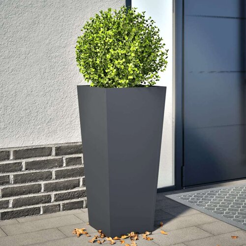 vidaXL Vrtne sadilice 2 kom antracit 35x35x75 cm čelične Cene