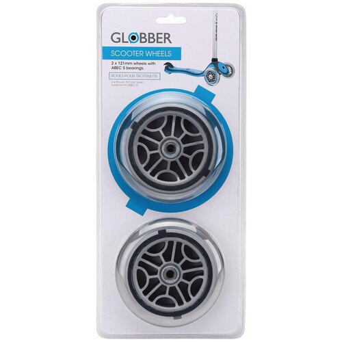 Globber 526-008 Kotač set 121 mm za PRIMO / EVO / GO UP ELITE / FLOW 125 Slike
