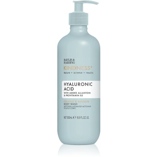 Baylis &amp;amp; Harding Kindness+ Hyaluronic Acid vlažilen gel za prhanje Di&amp;scaron;ave Pear &amp;amp; Neroli 500 ml Slike