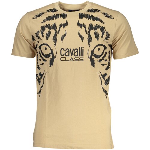 Cavalli Class MEN&#39;S SHORT SLEEVED T-SHIRT BEIGE Cene