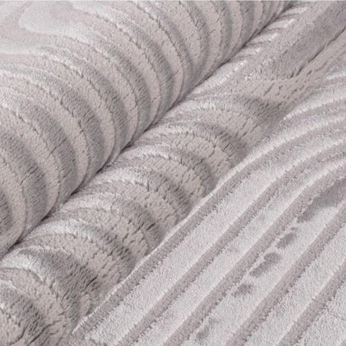 Novel Tkana Preproga Sahara, Srebrna, 140x200cm Slike