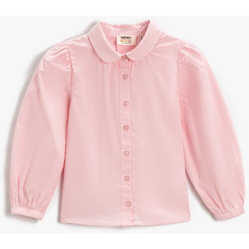 Koton Fluffy Long Sleeve Shirt Cotton Slike