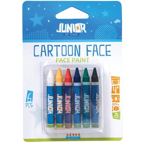 Cartoon face, boja za lice, blister, 6K ( 130651 ) Cene