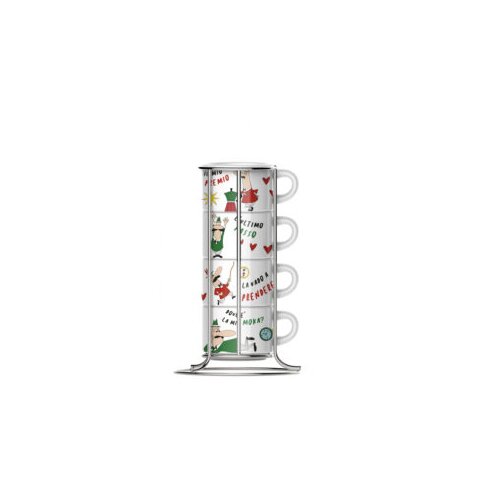 Bialetti Set 4 šolje nasloživih – Cappuccino Cijene