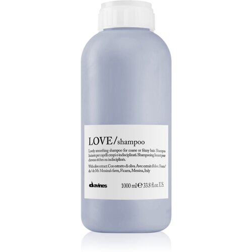 DAVINES Love Olive šampon za zaglađivanje za neposlušnu i anti-frizz kosu 1000 ml Cijene