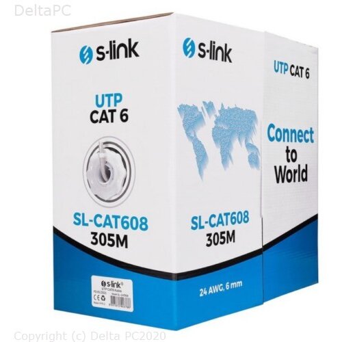 SLINK SL-CAT608BL Plavi 305m CAT6 mrezni kabel Cijene