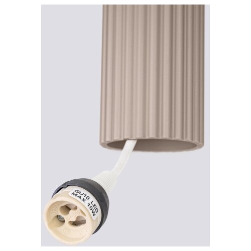  Brilagi - LED luster na sajli CRESTO 3xGU10/10W/230V taupe Slike