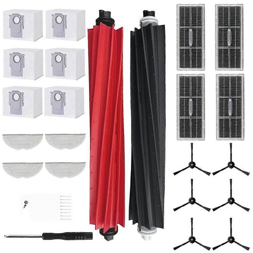 INORCO Zdruljiv S8 Pro Ultra/s8+/s8/g20 Glavna stranska krtaa Hepa Filter Mop Cloth Vreke za prah Rezervni deli, (21984781) Slike