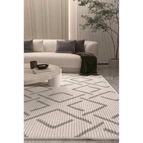 Conceptum Hypnose Tepih Vetrina 3609, 100x300 cm, Krem-sivi Cijene