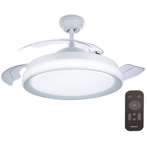 Philips LED plafonski ventilator BLISS LED/35W/230V 5500/4000/2700K bela + daljinski upravljač Cene