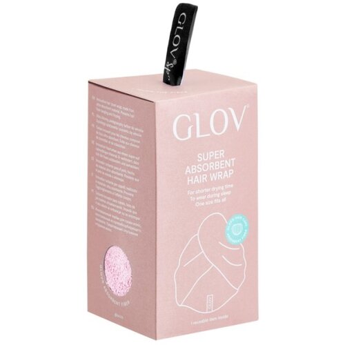 Glov ultra-upijajući pe&amp;scaron;kir za kosu pink Slike