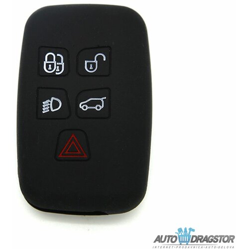 888 Car Accessories silikonska navlaka za ključeve crna land rover APT1022.01.B Slike