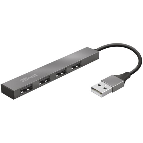 Trust Hub HALYX USB2.0/4xUSB sivi Cene