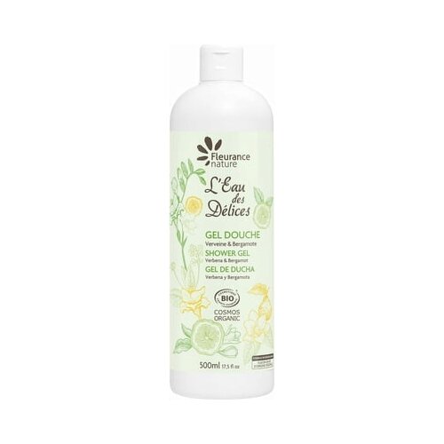 Fleurance Nature L'Eau des Délices gel za prhanje verbena in bergamotka - 500 ml Cene
